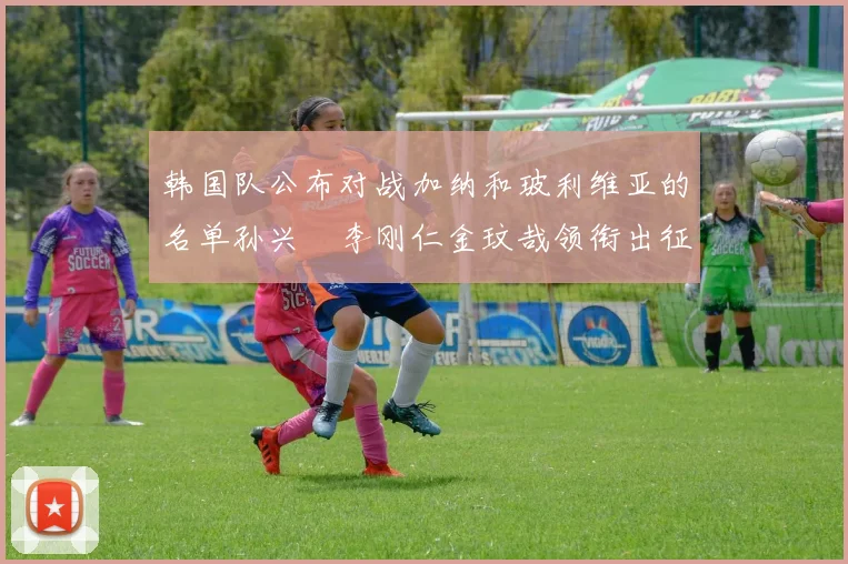 韩国队公布对战加纳和玻利维亚的名单孙兴慜李刚仁金玟哉领衔出征