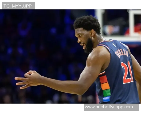 恩比德状态火热过去8场场均278分79板39助1帽展现统治力